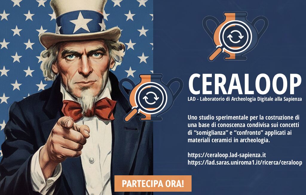 CeraLoop: invito a partecipare alla ricerca collettiva sulla “somiglianza” dei profili ceramici in archeologia