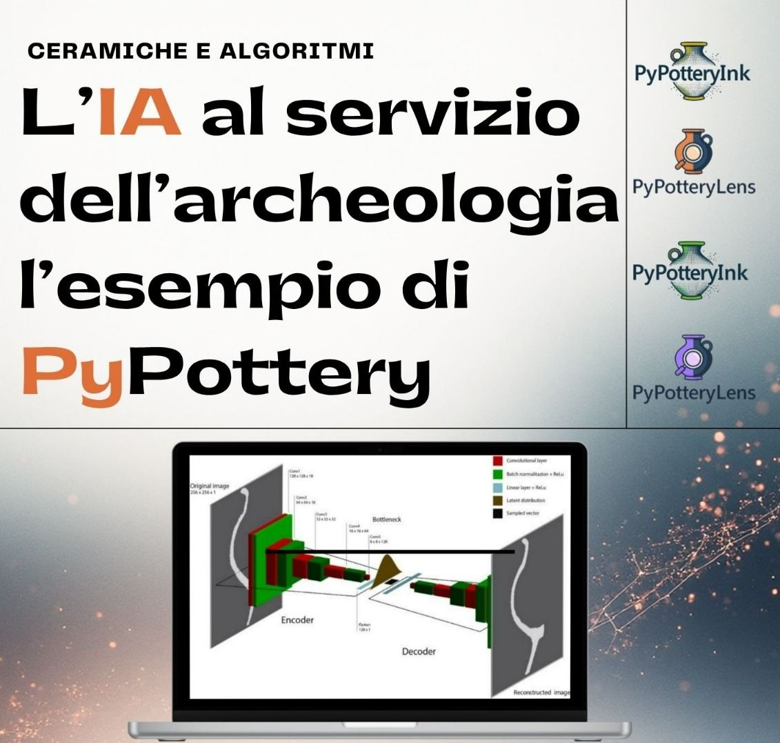 Lezione di Lorenzo Cardarelli all’Università di Bologna: “L’IA al servizio dell’Archeologia. L’esempio di PyPottery”