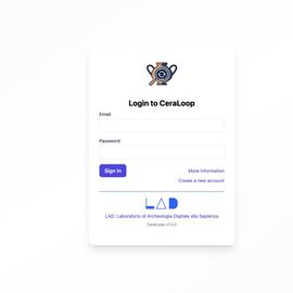 11-CeraLoop: pagina di login