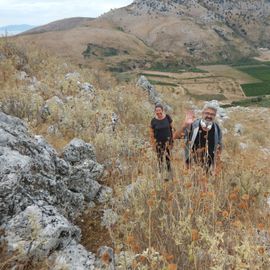 2021. Visita di Marie-Pierre Dausse e Vincent Mespoulet a Çuka e Ajtoit
