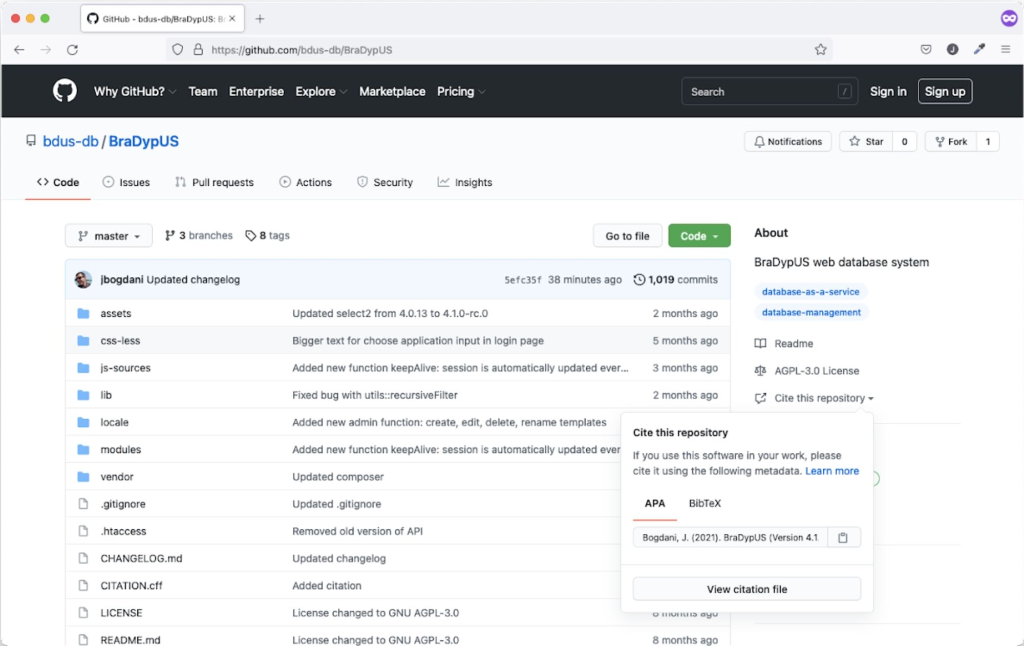 Sistema di citazione bibliografica per GitHub e non solo di Julian Bogdani