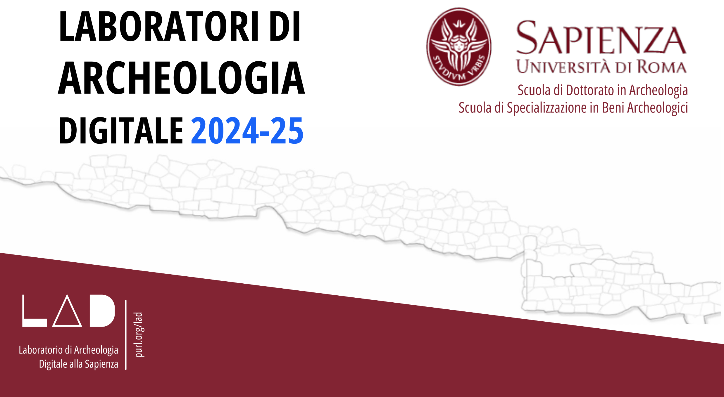 Laboratori didattici di Archeologia Digitale 2024-2025 di null