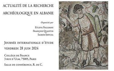 Partecipazione alla conferenza internazionale “Actualité de la recherche archéologique en Albanie”