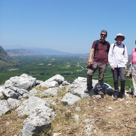 2025. Visita di William Bowden sulla collina