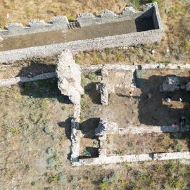 2025. Momento di scavo nell'area della Basilica 2