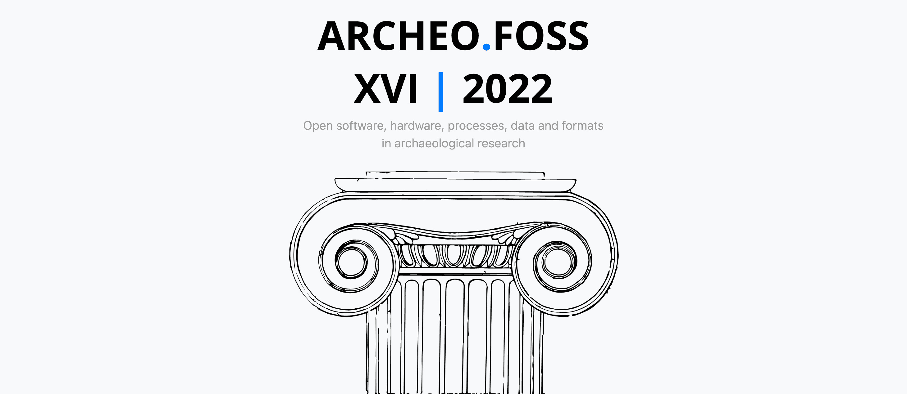 Convegno Internazionale ArcheoFOSS: 22-23 settembre 2022