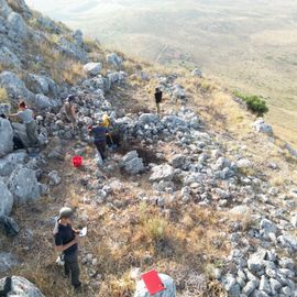 2024. Momenti di scavo in sommità